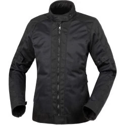 Damen Motorradjacke Aus Perforiertem Stoff Tucano Urbano 8154WF201 NETWORK Lady 2G Schwarz