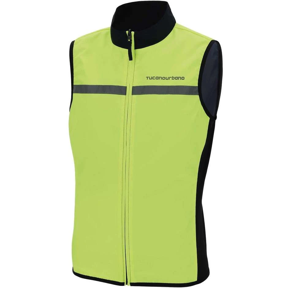 Fahrradjacken Tucano Urbano NANO SWITCH GILET Dunkelblau?Gelb Fluo 2 Fahrradjacken Tucano Urbano NANO SWITCH GILET Dunkelblau?Gelb Fluo