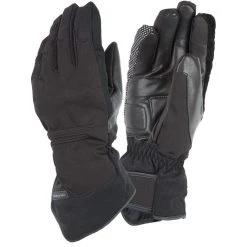 Tucano Urbano Motorrad-Handschuhe Aus Leder Und Textil Tucano 9955HM Sepia Neues Wasserdichtes Schwarz