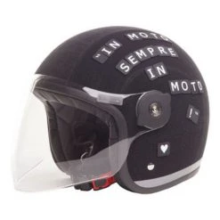 Motorrad Helm Jet Tucano Urbano EL'MET Fiber Pad