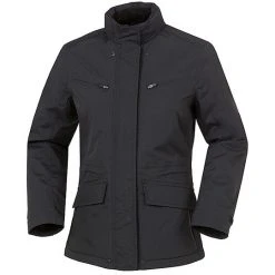 Motorradjacke Für Damen Aus Tucano Urbano Stoff 8136WF040 4 TEMPI Lady 2G Schwarz