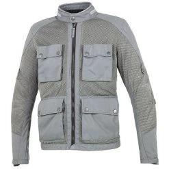 Motorradjacke In ReteTraforato Tucano Urbano 8101MF Multitask Grau