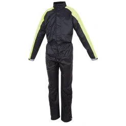 Raincoat Coverall Voll Tucano Urbano Nano Plus 768 Schwarz Gelb Fluoreszierend