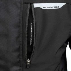 Tucano Urbano 4STROKE Schwarze Stoff-Motorradjacken -TUCANO URBANO Verkäufe tucano urbano 4stroke schwarze stoff motorradjacken 134982