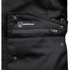 Tucano Urbano 4STROKE Schwarze Stoff-Motorradjacken -TUCANO URBANO Verkäufe tucano urbano 4stroke schwarze stoff motorradjacken 134984