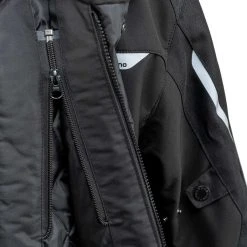 Tucano Urbano 4STROKE Schwarze Stoff-Motorradjacken -TUCANO URBANO Verkäufe tucano urbano 4stroke schwarze stoff motorradjacken 134985