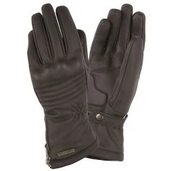 Tucano Urbano Damen Wasserdichte Leder Motorradhandschuhe BARONESSA 9970HM Schwarz