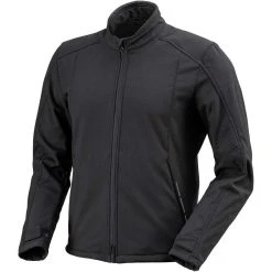 Tucano Urbano OVETTO CE Schwarze Stoff-Motorradjacke