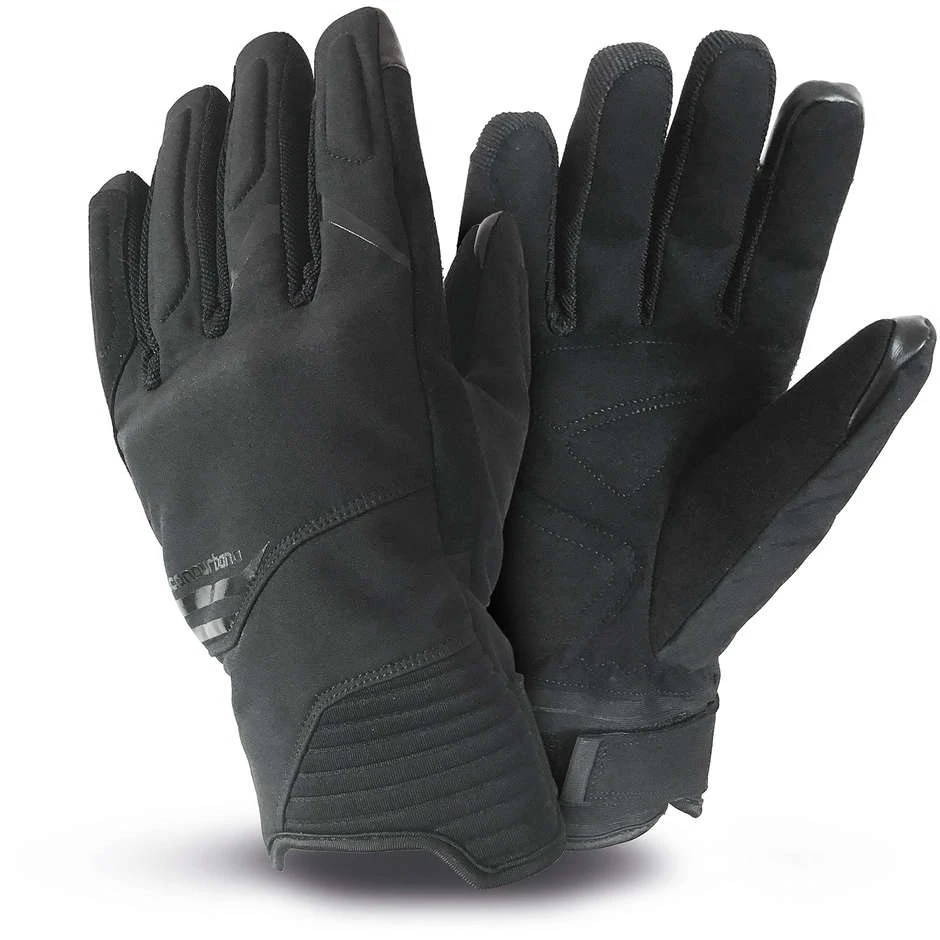 Winter Motorradhandschuhe Aus Tucano Urbano PIEGA 9103HM Schwarzer Stoff 3 Winter Motorradhandschuhe Aus Tucano Urbano PIEGA 9103HM Schwarzer Stoff